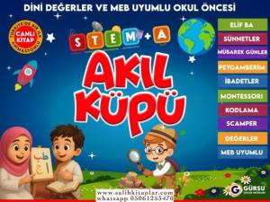 Okul Öncesi ve Değerler Eğitim Akıl Küpü Seti 12 Kitap