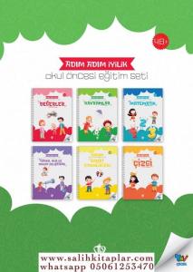 Adım Adım İyilik Okul Öncesi Eğitim Seti 6 Kitap - 48+ Adım Adım İyilik Okul Öncesi Eğitim Seti 6 Kitap - 48+