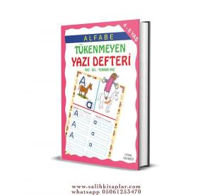 Alfabe Tükenmeyen Yazı Defteri (4-6 Yaş) Alfabe Tükenmeyen Yazı Defteri (4-6 Yaş)