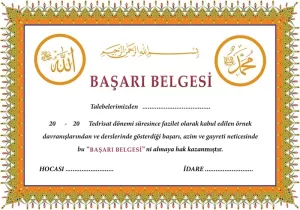 Başarı Belgesi