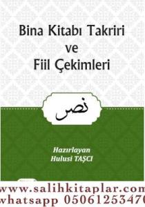 Bina Kitabı Takriri Fiil Çekimi Bina Kitabı Takriri Fiil Çekimi