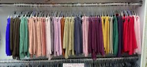 Binnace Dikdörtgen Şal - Dikdörtgen  dikişli  92x186 cm