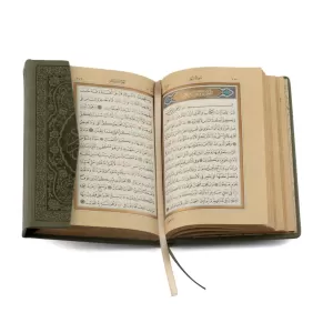 Çanta Boy Hakiki Deri Kuran-ı Kerim (Yeşil Renk) Çanta Boy Hakiki Deri Kuran-ı Kerim (Yeşil Renk)