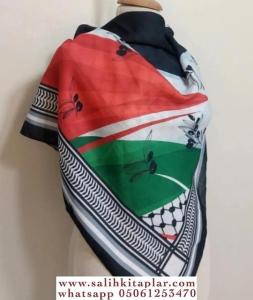 Filistin Logolu Bandana 50 x 50cm