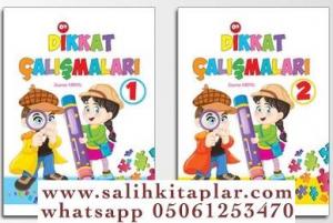 Okul Öncesi Dikkat Çalışmaları  2 Kitap