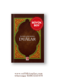 Ayeti Kerime ve Hadis-i Şeriflerden Dualar (Rahle Boy) Arapça Ayeti Kerime ve Hadis-i Şeriflerden Dualar (Rahle Boy) Arapça