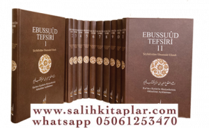 Ebussuud Tefsiri (11 Cilt Takım) Ebussuud Tefsiri (11 Cilt Takım)