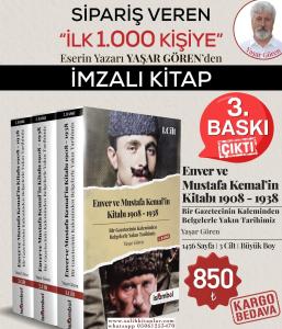 Enver ve Mustafa Kemalin Kitabı 1908-1938 (3 Cilt Takım)