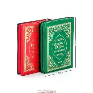 Kuranı Kerim ve Yüce Meali Çanta Boy Kuranı Kerim ve Yüce Meali Çanta Boy