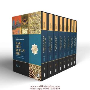 Hak Dini Kuran Dili 8 Cilt  Takım Kutulu Set Hak Dini Kuran Dili 8 Cilt  Takım Kutulu Set