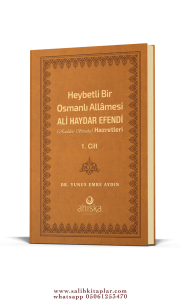 Heybetli Bir Osmanlı Allamesi Ali Haydar Efendi Hazretleri 1. Cilt Termo Deri