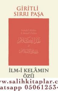 İlmi Kelamın Özü