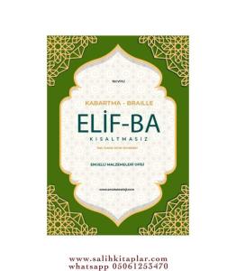 Tecvitli Braille Kabartma ElifBa