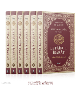 Kuranı Kerim Tefsiri Letaiful İşarat 6 Cilt Kuranı Kerim Tefsiri Letaiful İşarat 6 Cilt