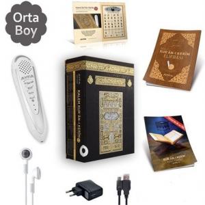 001 - Lüx Kutu Orta Boy Kalem Kuranı Kerim Seti V 7.1 - 16 GB