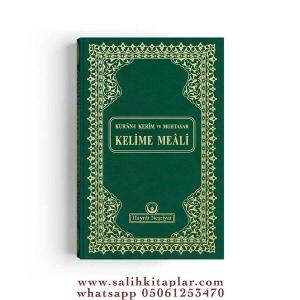 Rahle Boy Muhtasar Kelime Mealli Kur'an Yeşil Mühürlü