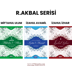 Miftahul Ulum  İzahul Avamil  İzahul İzhar Rabia Akbal Kitapları Serisi
