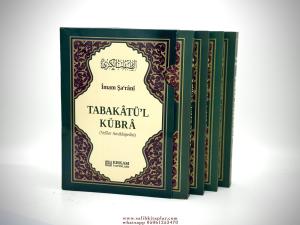 Tabakatül Kübra 4 Kitap (Veliler Ansiklopedisi) İmam Şarani Tabakatül Kübra 4 Kitap (Veliler Ansiklopedisi) İmam Şarani