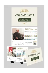 2026 Miladi Hicri Müceddidi Takvim