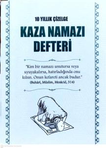 10 Yıllık  Kaza Namazı Defteri