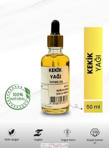 Bitkisel %100 Doğal Kekik Yağı Bitkisel Yağlar 50 ml Bitkisel %100 Doğal Kekik Yağı Bitkisel Yağlar 50 ml