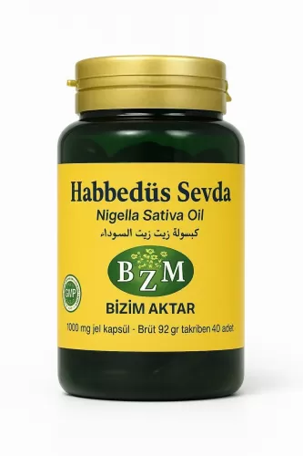 Çörek Otu Yağı Kapsülü | Habbedüs Sevda 1 Adet Ahmet Mahmut Ünlü