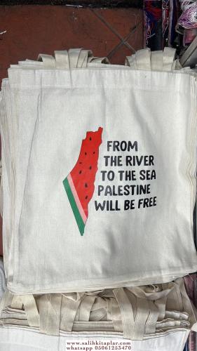 Filistin Desenli Çanta