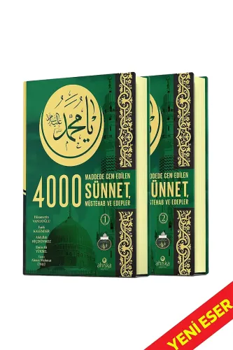 4000 Sünnet 2 Cilt Takım – Cübbeli Ahmet Hoca