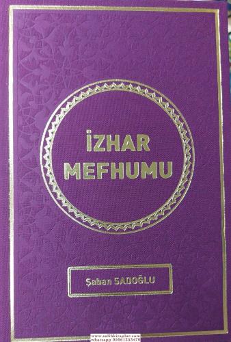 İzhar Mefhumu Kelime Manalı | Şaban Sadoğlu Şaban Sadoğlu