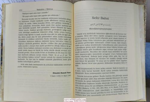 Hak Dini Kuran Dili Türkçe Tefsir Elmalılı Tefsiri 10 Cilt Elmalılı Mu