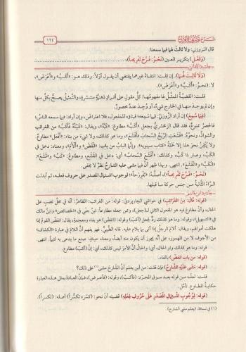 HAŞİYETÜL MISRİ ALE TEFTAZANİ TASRİFUL İZZİ حاشية المصري على شرح التفت