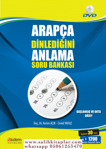 Arapça Dinlediğini Anlama Soru Bankası Cemil Yavuz - Dr. Kerim Açık