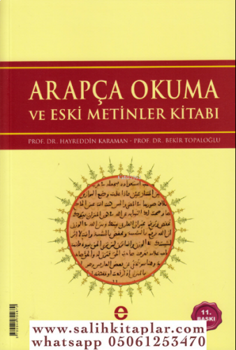 Arapça Okuma ve Eski Metinler Kitabı
