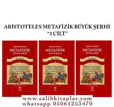 Aristoteles Metafizik Büyük Şerhi 3 Cilt Takım İbn Rüşd