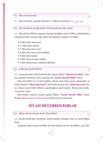 Soru Cevaplı Bina Çalışma Kitabı Zehra Seven