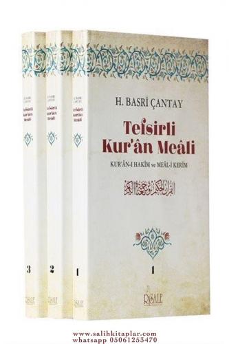 Tefsirli Kuran Meali Kuranı Hakim ve Meali Kerim 3 Cilt (Tam Metin) Ha