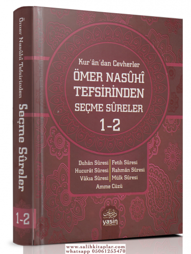 Kurandan Cevherler Ömer Nasuhi Tefsirinden Seçme Sureler Küçük Boy Öme