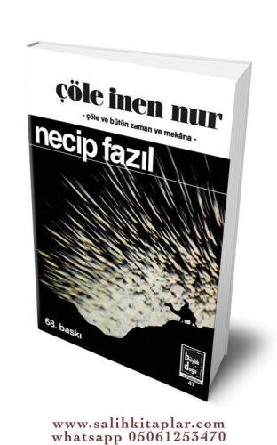 Çöle İnen Nur Ciltli Kapak Necip Fazıl Kısakürek