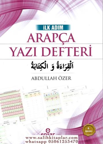 İlk Adım Arapça Yazı Defteri Abdullah Özer