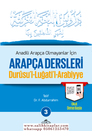 Arapça Dersleri Durusul Luğatil Arabiyye 3  KARE KODLU YENİ BASIM