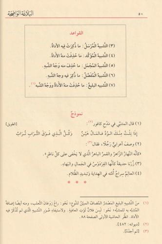 El Belagatül Vadıha fil Beyan vel Meani vel Bedi - البلاغة الواضحة في 