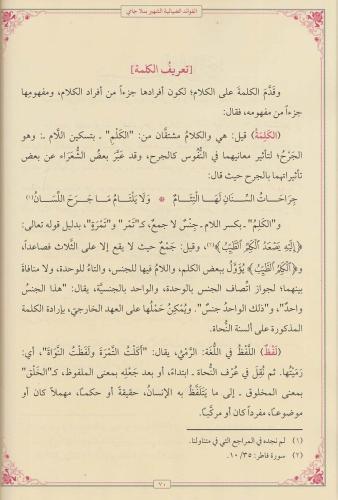 MOLLA CAMİ El Fevaidüd Diyaiyye الفوائد الضيائية Mevlana Abdurrahman C