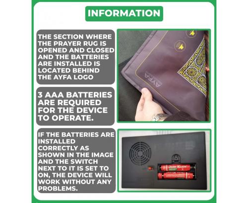 Benim Seccadem Çocuklar İçin Sesli Konuşan Namaz Kıldıran Seccade İlmi