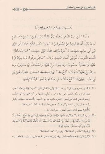 ŞERHUS SURURİ ALA MİSBAHİL MUTARRIZİ شرح السروري على مصباح المطرزي