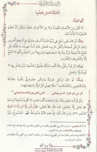 Eyyühel Veled Geniş Tahkikli Renkli أيها الولد طبعة جديدة Ebu Hamid Mu