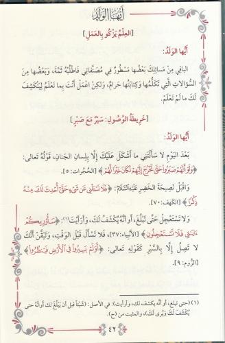 Eyyühel Veled Geniş Tahkikli Renkli أيها الولد طبعة جديدة Ebu Hamid Mu