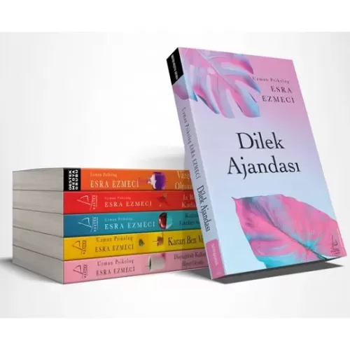 Esra Ezmeci Defter Hediyeli 5 Kitap Set Dilek Ajandası Hediyeli Esra E