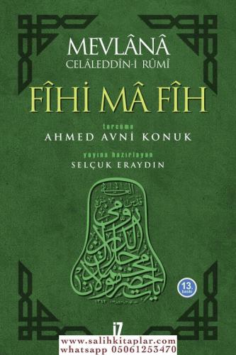 Fihi Ma Fih Mevlana Celaleddin Rumi Mevlana Celaleddini Rumi