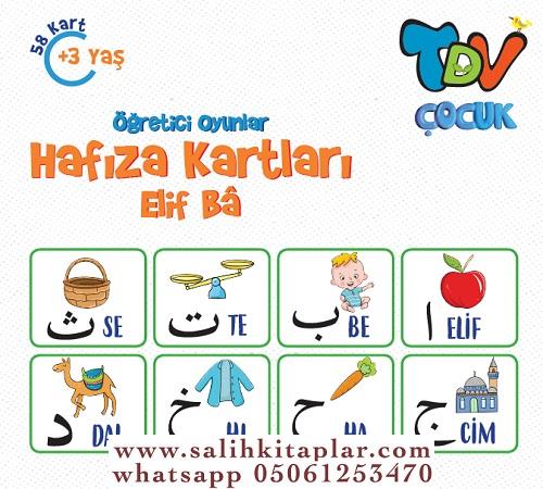 Öğretici Oyunlar Hafıza Kartları Elif Ba 58 Kart - Özel Kutuda Anonim