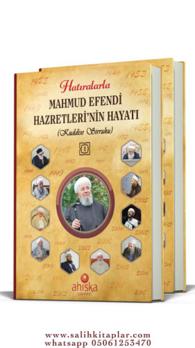 Hatıralarla Mahmud Efendi Hazretlerinin Hayatı 2 Cilt Takım - Karton Kapak